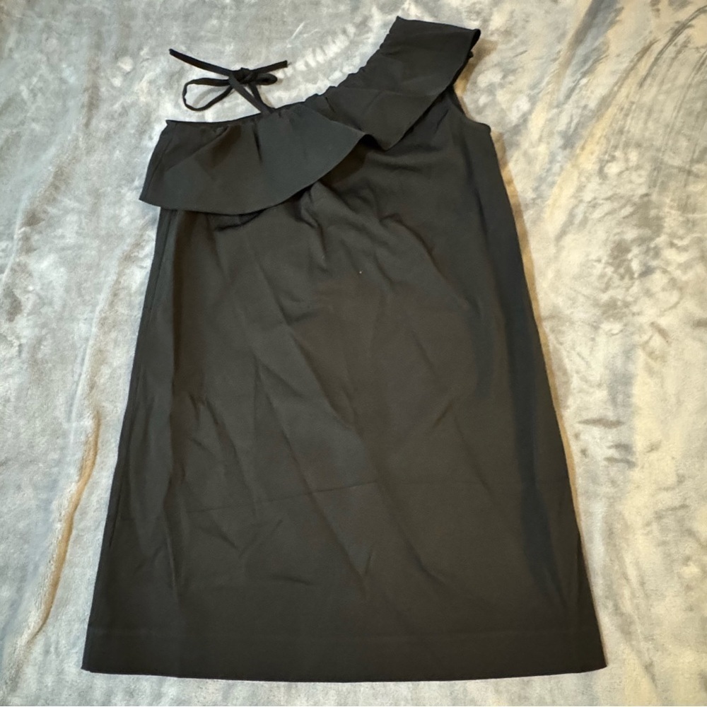 Crewcuts Elegant Black One-Shoulder Dress
#1376
